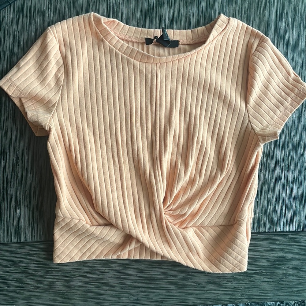 Orange Crop Top